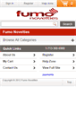 Mobile Screenshot of fumonovelties.com
