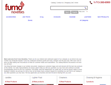 Tablet Screenshot of fumonovelties.com